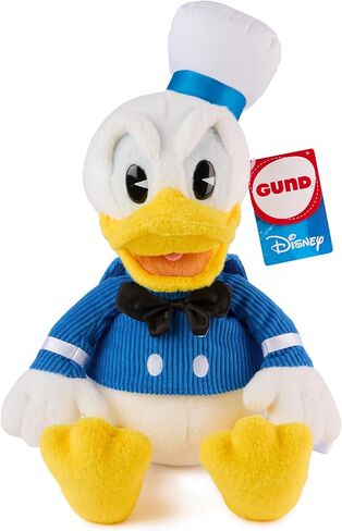 GUND Disney Official Donald Duck Classic Plush, Mickey and Friends, Deluxe Collector Stuffed Animal for Ages 1 and Up, Blue/White, 14" in Saudi Arabia