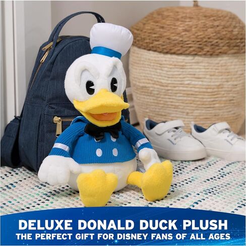 GUND Disney Official Donald Duck Classic Plush, Mickey and Friends, Deluxe Collector Stuffed Animal for Ages 1 and Up, Blue/White, 14" in Saudi Arabia