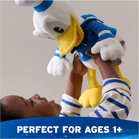 GUND Disney Official Donald Duck Classic Plush, Mickey and Friends, Deluxe Collector Stuffed Animal for Ages 1 and Up, Blue/White, 14" in Saudi Arabia