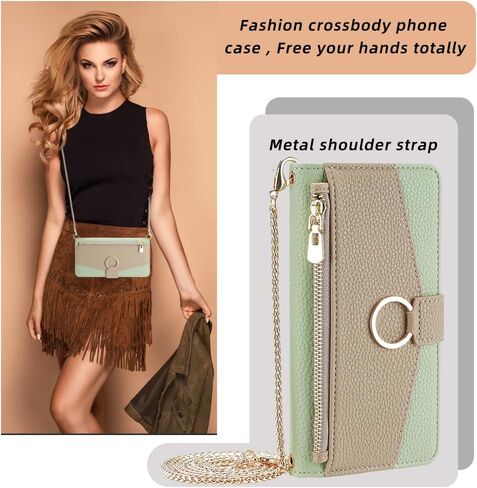 Asuwish Phone Case for Samsung Galaxy S23 Ultra 5G Wallet Woallet with Screen Screens and Mirror Flip Cover Ring حامل بطاقة Crossbody Cell S23ULTRA 23S S 23 23ULTRA 6.8 بوصة للنساء الأبيض in Saudi Arabia