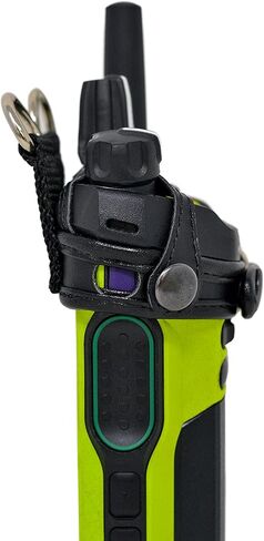 Turtleback Holder Case for Motorola APX Next XN with D Rings, Black Leather Duty Belt Holsterr, Heavy Duty, V4 in Kuwait