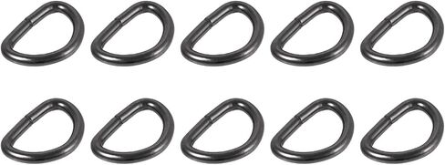 METALLIXITY Metal Rings Non-welded D-shaped Ring Buckles for Hardware DIY Keychains Card Holders Purse in Saudi Arabia