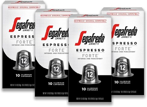 Segafredo Zanetti Espresso Capsules, Variety Pack, Compatible with Nespresso Original Machines, 40 Count Aluminum Pods (Pack of 1) in Saudi Arabia