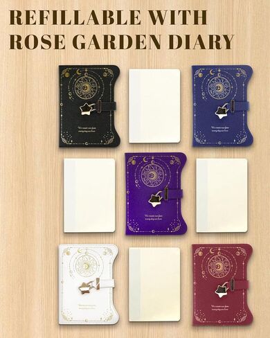 B6 Journal Refill, 360 Pages Lined Refill Paper for Hardcover Notebook, 5.08" x 7.32" Notebook Paper with Ribbon Bookmark (Gold-Foiled Edges Paper) in Kuwait