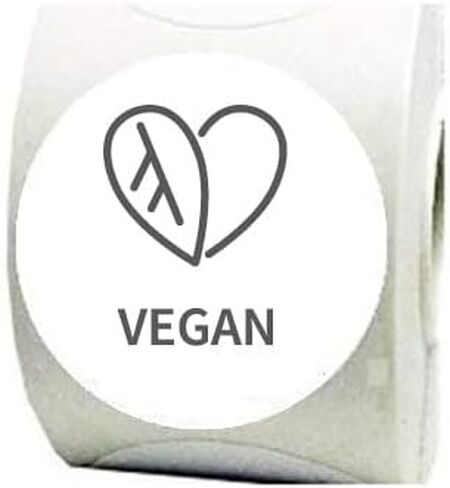 300 Food Allergen Free Adhesive Labels 22mm Multiple Options (Sugar Free) in Kuwait