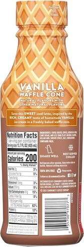Community Coffee Iced Latte Coffee Drink, Mocha White Chocolate, Natural Flavors, 13.7 Fluid Ounce (Pack of 12) in Saudi Arabia