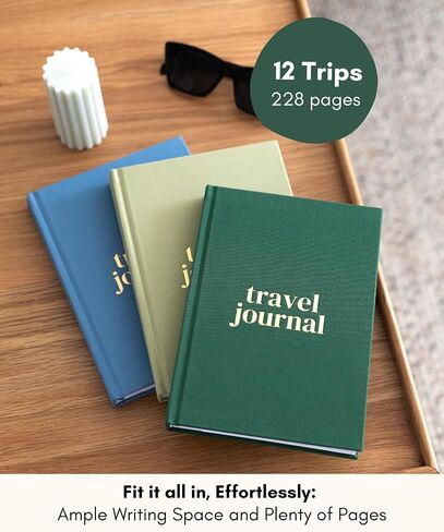 Lamare Travel Journal for Women & Men - Travel Scrapbook, Adventure Journal, & Trip Planner with Pockets in Kuwait
