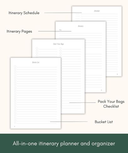 Lamare Travel Journal for Women & Men - Travel Scrapbook, Adventure Journal, & Trip Planner with Pockets in Kuwait