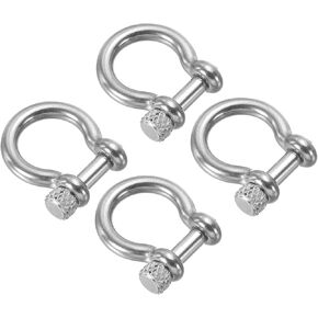قيود Patikil D-Ring ، داخل العرض من الفولاذ المقاوم للصدأ U. شكل أغلال صغيرة لاستبدال Craft DIY