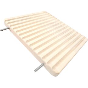 Aspen L Wood Ramp الحافة لشينشيلا ، الهامستر ، الفئران ، الطيور ، الأرنب