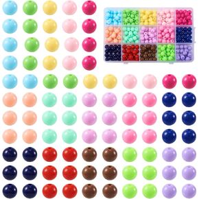 60pcs 15mm ديسكو الكرة قوس قزح الاكريليك الوجه المكتنزة الزهرات الفواصل القزحية قزحي
