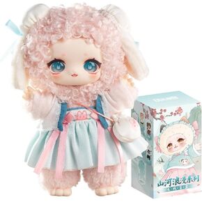 Calembou Plush Doll Blind Box ، Nagi Mountain and River Romance Series Mystery Blind Figure ، Kawaii 1 من 6 هدايا عيد ميلاد Plush Collectibe Plush (سلسلة الرومانسية الجبلية والنهر)