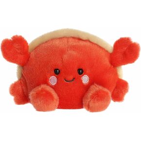 AURORA® ASODENS PALL PALS ™ Tide Crab ™ محشو بالحيوان - متعة مجموعة أفخم للأطفال وجامعي البالغين - مثالية لغرف التزيين وهدايا أعياد الميلاد - أحمر 5 بوصات
