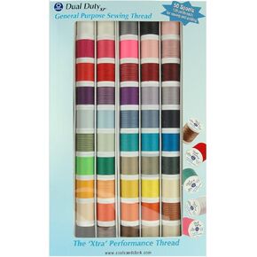 Coats Dual Duty XP General Purpose Thread Assortment - 50/Pkg
