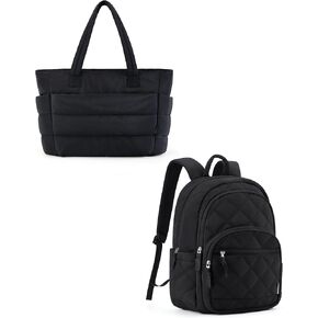 BAGSMART Tote Bag for Women and Backpack Laptop Backpack for Women