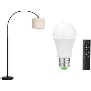 Ambimall Arc Floor Lamp with Remote