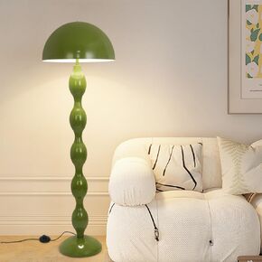 Feather Floor Lamp,Floor Lamps for Living Room,Home Office Bedroom Decor,Floorlamp with White Lampshade,Modern Tall Standing Lamp for Dinningroom,Behind Couch,Girls'room,Corner