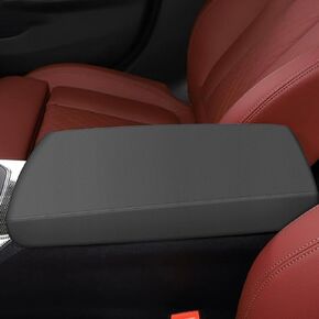 AOMSAZTO Center Console Armrest Covers for 2019-2024 BMW 3-Series Black