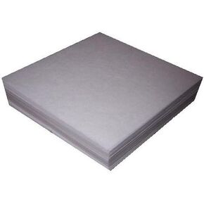 Self-Adhesive Sticky Tear Away Embroidery Stabilizer Backing - 25 Precut Sheets - 8"x8"