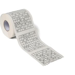 Sudoku مرحاض ورق أنسجة منديل الممزعة الممزعة الفاحشة حفلة عيد ميلاد الفكرة الجدة (1 PK)