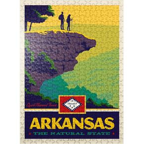 MyPuzzle Arkansas: The Natural State - Premium 500 قطعة بانورامزو للبالغين