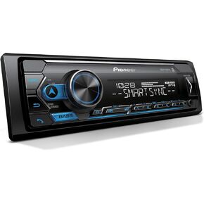 PIONEER MVHMS512BS Marine Digital Media 6 RCA Receiver in-Dash - Amazon Alexa, Pioneer Smart Sync, Bluetooth, Android, iPhone - Audio Digital Media Receiver