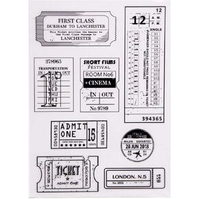 Kwellam Label Tag First Class Short Films Festival Clear Clear Stamps لتصنيع البطاقات و DIY Scrapbooking 21032408