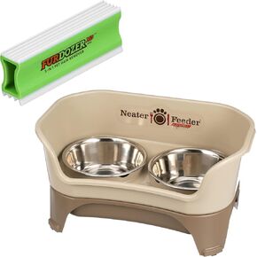 Feeder Neater Express للكلاب المتوسطة إلى الكبيرة و Furdozer X3 Pro 3-in-1 Pet Hair Remover