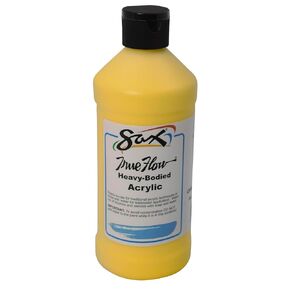 SAX-439241 True Flow Heavy Body Body Paint ، 1 Pint ، Chrome Yellow