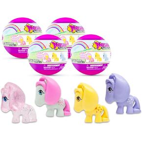 مجموعة المهر الصغيرة من 4 مفاجأة fashems squishy الملوثات العضوية الثابتة