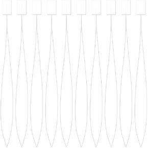 10Pcs 6.7'' Long Needle Threaders for Punch Needles Embroidery Stitching Craft Tool Sewing Machine Needle Threader Quick Needle Threaders Tool Cross Stitch Supplies for Hand Stitching Sewing Machine