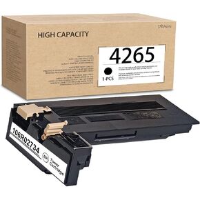 106r02734 1 حزمة الحبر الأسود عالي العائد مرسوم متوافق 4265 بديل لـ Xerox Workcentre 4265 4265x 4265S 4265xF Toner (25،500 صفحة)