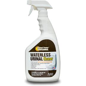 Instant Power Professional Waterless Urinal Cleaner – Removes Hard Water Deposits and Other Stains, Prevents Drain Buildup, Ready to Use, 32 Oz