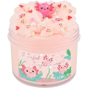 Axolotl Cloud Slime ، DIY Premium DIY STAPED FOR BOYS Girls ، Party Favors for Kids 8-12 ، Girl Toys 4-8 Years ، Slime Kit for Girls Vens