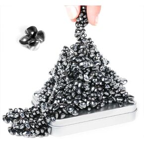 كرات الفريت 550pcs كرات تململ ألعاب للبالغين كرات تخفيف الإجهاد المرح مثالية لألعاب تخفيف الإجهاد الإبداعية جودة اللعب الإبداعية للبالغين （ملونة）