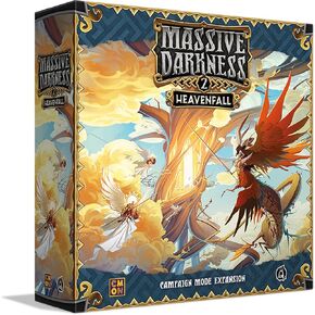 الظلام الضخم 2 توسع لعبة Heavenfall Board | Tabletop Miniatures لعبة | لعبة الاستراتيجية التعاونية للبالغين والمراهقين | الأعمار 14+ | 1-6 لاعبين | متوسط ​​وقت اللعب 60 دقيقة | صنع من قبل cmon