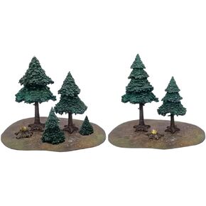 Monster Fight Club - Monster Scenery: Evergreen Pine Forest Double Pack (عنصران)
