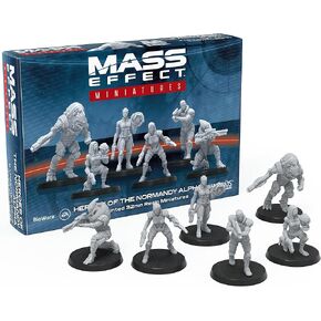 Mass Effect Heroes of the Normandy Alpha Resin Collectors مجموعة مصغرة - قم بترقية لعبتك مع المنمنمات على الطاولة! تتراوح أعمارهم بين 14+ ، 1-4 لاعبين ، 45-90 دقيقة من وقت اللعب ، صنعها Modiphius Entertainment