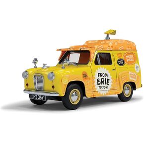 Corgi Diecast Model Cars - CC80506 Wallace & Gromit Austin A35 Van - Cheese من فضلك! شاحنة التوصيل - رجال ، هدايا تذكارية للنساء من المملكة المتحدة.