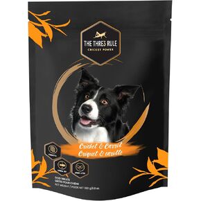 The3Rule Cricket & Carrot Dog Treat 280g