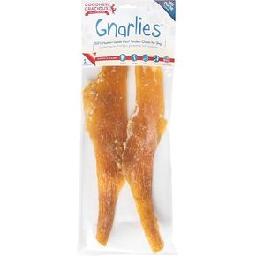 Goodness Gracious Gnarlies Human Grade Beef Tendon Chews