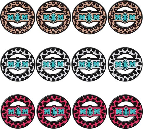 14 Pieces Animal Silicone Beads Loose Silicone Spacer Beads Silicone Focus Beads for Bracelet Keychain Lanyards Jewelry DIY Crafts(Dairy Cow) in Saudi Arabia