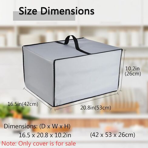 Oven Air Fryer Cover Heavy Duty Heat-resistant Waterproof Dust Protective Oven Cover Case for Breville Smart Oven Pro BOV845BSS/BOV860BSS/ Mini Smart Oven BOV450XL in Kuwait