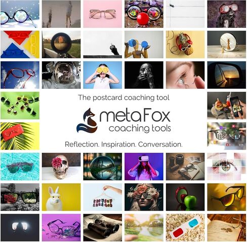 معرض Metafox للعواطف | 52 بطاقات بريدية مجردة للعلاج والتدريب والتفكير | تدريب بطاقات الصور بتنسيق بطاقة بريدية in Kuwait