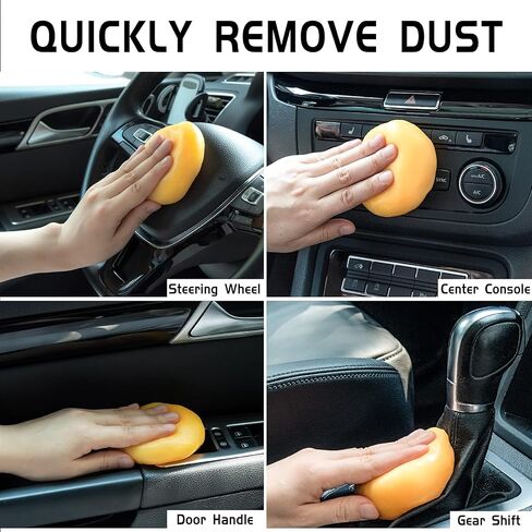 TICARVE Cleaning Gel for Car Detailing Car Cleaning Putty Auto Detailing Gel Detail Tools for Car Interior Cleaner Kit Car Vent Cleaner Automotive Car Cleaner Green in Saudi Arabia