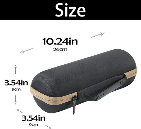 Khanka Hard Travel Case Replacement for JBL FLIP5 Flip 5 / Flip 6 Waterproof Portable Bluetooth Speaker (Blue) Visit The kh in Kuwait