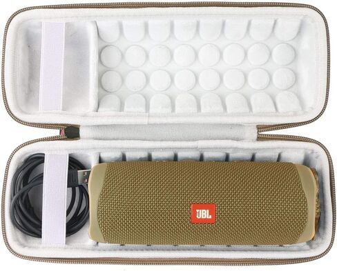 Khanka Hard Travel Case Replacement for JBL FLIP5 Flip 5 / Flip 6 Waterproof Portable Bluetooth Speaker (Blue) Visit The kh in Kuwait
