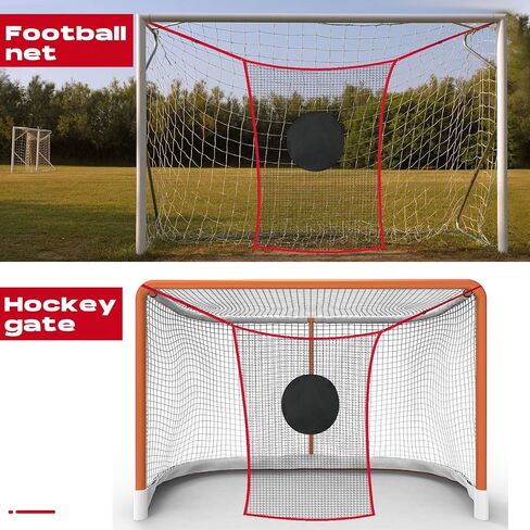 Simgoing Golf Practice Net Extender 4 x 6 ft Golf Net Nets for 7 ft أو 10 ft Golf Nets البيسبول الكرة اللينة شبكات عالية التأثير التقطيع ضرب الهدف صافي تمديد لحماية شبكة ممارسة الغولف الخاص بك in Kuwait