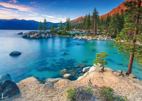 بانوراما للألغاز للبالغين 1000 قطعة بحيرة تاهو الدقيقة المتشابكة سميكة متين 1000 قطعة سن 14+ لعبة عائلية in Kuwait