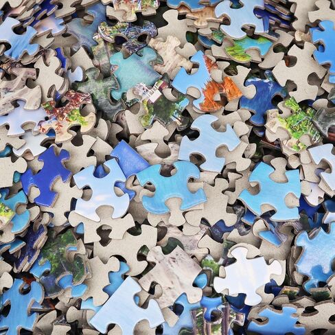 بانوراما للألغاز للبالغين 1000 قطعة بحيرة تاهو الدقيقة المتشابكة سميكة متين 1000 قطعة سن 14+ لعبة عائلية in Kuwait